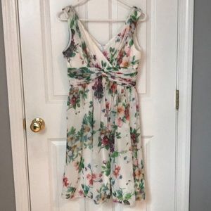 Floral Bridesmaid Dress